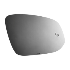 Burco - Driver Side View Mirror W Blind Spot For Toyt Bz4X Lh Flat Bldspt Fitover