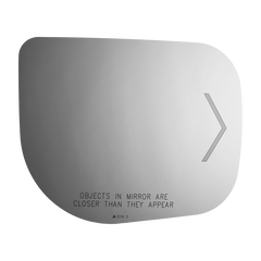 Burco - Passenger Side View Mirror W Signal For Infi Qx56 Armada Titan Rh Convex Signal - 3319S
