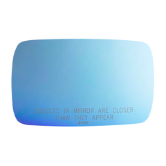 Burco - Passenger Side View Mirror For Bmw 3 5 Series Rh Blue Convex - 3586
