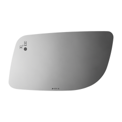 Burco - Driver Side View Mirror W Blind Spot Cross Path For Lincoln Mks Lh Flat Bldspt Crspth E C Fitover