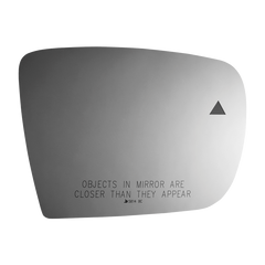 Burco - Passenger Side View Mirror W Blind Spot Cross Path For Maserati Ghibli Rh Convex Bldspt Crspth E C Fitover - 5814BC