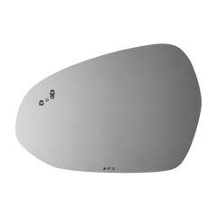 Burco - Driver Side View Mirror Heated W Blind Spot For Kia K5 Lh Flat Bldspt Fitover - 4871B