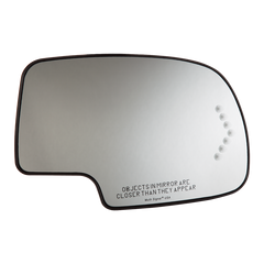 Burco - Passenger Side View Mirror Heated Signal W Mount For Heated Cadi Chev Gmc Truck Rh Power Convex Signal Rsg
