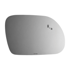 Burco - Driver Side View Mirror W Blind Spot For Kia Soul Lh Flat Bldspt Fitover - 4874B