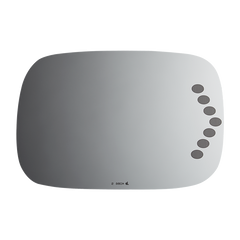 Burco - Driver Side View Mirror W Signal For Toyota Avalon Lh Flat Signal E C Fitover - 4086S