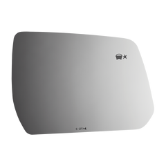 Burco - Driver Side View Mirror W Blind Spot For Chevrolet Traverse Lh Flat Bldspt Fitover