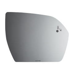 Burco - Driver Side View Mirror W Blind Spot Cross Path For Ford Expedition Navigator Lh Flat Bldspt Crspth E C Fitover