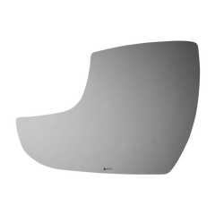 Burco - Driver Side View Mirror For Hyundai Tucson Lh Lower Flat - 4711