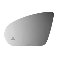 Burco - Driver Side View Mirror W Blind Spot For Merz A Cla Series Lh Flat Bldspt E C Fitover
