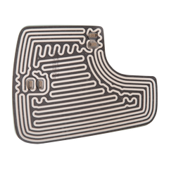 Burco - Driver Side View Mirror Heated For Heated Ram 1500 Lh Lower Flat