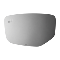Burco - Driver Side View Mirror W Blind Spot For Acura Ilx Lh Flat Bldspt Fitover