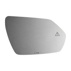 Burco - Driver Side View Mirror Heated W Blind Spot For Hyun Elantra Lh Flat Bldspt Fitover - 4877B