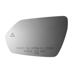 Burco - Passenger Side View Mirror Heated W Blind Spot For Hyun Elantra Rh Convex Bldspt Fitover - 5886B