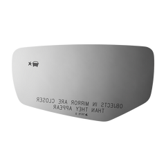 Burco - Passenger Side View Mirror W Blind Spot For Cadi Ats Cts Ct6 Rh Convex Bldspt Fitover