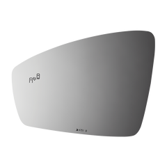 Burco - Driver Side View Mirror W Blind Spot For Volkswagen Tiguan Lh Flat Bldspt Fitover - 4751B