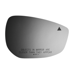 Burco - Passenger Side View Mirror Heated W Blind Spot For Mazda 3 Rh Convex Bldspt Fitover - 5893B