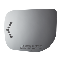 Burco - Passenger Side View Mirror W Signal For Infi Qx56 Niss Armada Rh Convex Signal E C Fitover