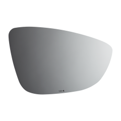 Burco - Driver Side View Mirror For Volkswagen Cc Eos Passat Lh Flat