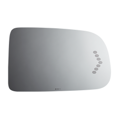 Burco - Passenger Side View Mirror W Signal For Chev Silverado Sierra Telescoping Rh Flat Signal Fitover