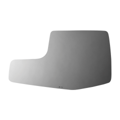 Burco - Driver Side View Mirror For Chev Silverado Sierra 1500 Lh Lower Flat E C Fitover - 4795