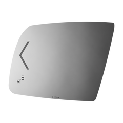 Burco - Driver Side View Mirror W Signal Blind Spot For Toyt Sequoia Tundra Lh Flat Signal Bldspt E C Fitover