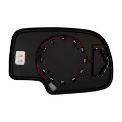 Burco - Driver Side View Mirror Heated Signal W Mount For Heated Cadi Chev Gmc Truck Lh Power Flat Signal Rsg - 2734HSRSG