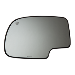 Burco - Driver Side View Mirror Heated W Mount For Heated Cadi Chev Gmc Truck Lh Power Flat Rsg