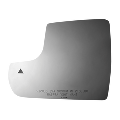 Burco - Passenger Side View Mirror W Blind Spot For Jeep Grand Wagoneer Rh Lower Convex Bldspt Fitover