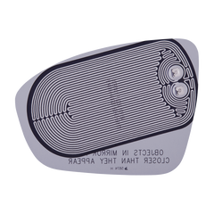 Burco - Passenger Side View Mirror Heated For Heated Niss Sentra Rh Convex - 5874H