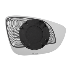 Burco - Driver Side View Mirror Heated W Mount For Heated Volkswagen Cc Eos Passat Lh Flat Rsg - 4307HRSG