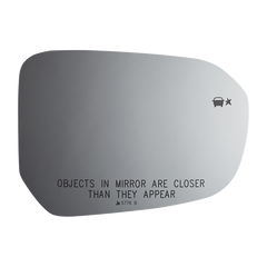 Burco - Passenger Side View Mirror W Blind Spot For Chevrolet Volt Rh Convex Bldspt Fitover