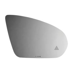 Burco - Driver Side View Mirror W Blind Spot For Merz A Cla Series Lh Flat Bldspt E C Fitover