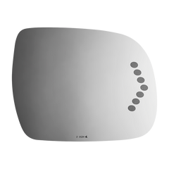 Burco - Driver Side View Mirror W Signal For Toyota Sienna Lh Flat Signal E C Fitover - 4626S