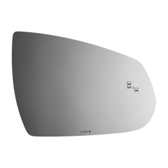 Burco - Driver Side View Mirror W Blind Spot For Cadillac Srx Lh Flat Bldspt E C Fitover - 4338B