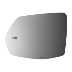 Burco - Driver Side View Mirror W Blind Spot For Chevrolet Blazer Lh Flat Bldspt E C Fitover
