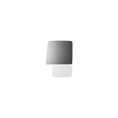 Burco - Driver Side View Mirror For Ford Super Duty Lh Manual Upper Flat