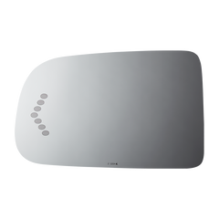 Burco - Passenger Side View Mirror W Signal For Chev Silverado Sierra Telescoping Rh Flat Signal Fitover