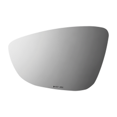 Burco - Driver Side View Mirror Heated W Mount For Heated Volkswagen Cc Eos Passat Lh Flat Rsg - 4307HRSG