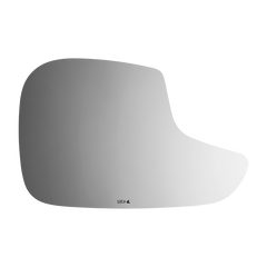 Burco - Driver Side View Mirror For Ford Fiesta Lh Lower Flat