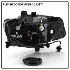 Chevrolet Malibu 2016 - 2018  Spyder HD-JH-CM16-OE-L - Driver Side Black Factory Style Projector Headlight