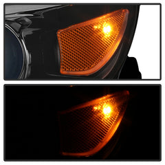 Chevrolet Malibu 2016 - 2018  Spyder HD-JH-CM16-OE-L - Driver Side Black Factory Style Projector Headlight