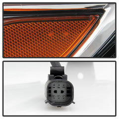 Chevrolet Malibu 2019 - 2020  Spyder HD-JH-CM19-OE-L - Driver Side Black Factory Style Projector Headlight