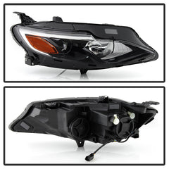 Chevrolet Malibu 2019 - 2020  Spyder HD-JH-CM19-OE-R - Passenger Side Black Factory Style Projector Headlight