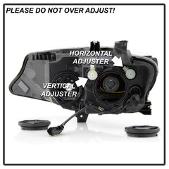 Chevrolet Malibu 2019 - 2020  Spyder HD-JH-CM19-OE-R - Passenger Side Black Factory Style Projector Headlight