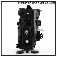 Chevrolet Silverado 2500 SD 2020 - 2023  Spyder HD-JH-CSIL2025HD-OE-L - Driver Side Black Factory Style Headlight
