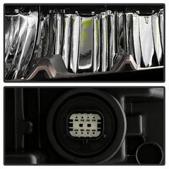 Chevrolet Tahoe/Suburban 2021 - 2023  Spyder HD-JH-CSUB21-FLED-OE-L - Driver Side Black Factory Style LED Headlight