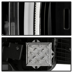 Chevrolet Tahoe/Suburban 2021 - 2023  Spyder HD-JH-CSUB21-FLED-OE-L - Driver Side Black Factory Style LED Headlight