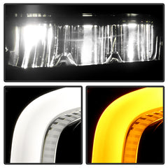 Chevrolet Tahoe/Suburban 2021 - 2023  Spyder HD-JH-CSUB21-FLED-OE-L - Driver Side Black Factory Style LED Headlight