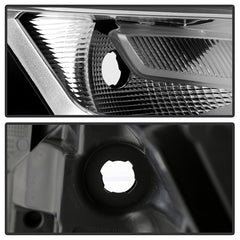 Chevrolet Traverse 2018 - 2020  Spyder HD-JH-CTRA18-HID-OE-R - Passenger Side Black/Chrome Factory Style Projector Headlight with LED DRL