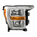  Ford F150 2021 - 2023 Spyder HD-JH-FF15021-OE-R - Passenger Side Chrome Factory Style Headlight